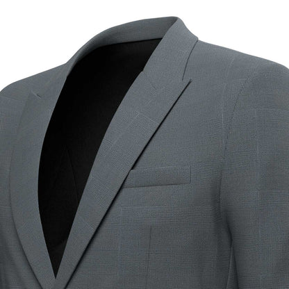 Eldridge Grey Prince of Wales Suit - SARTORO