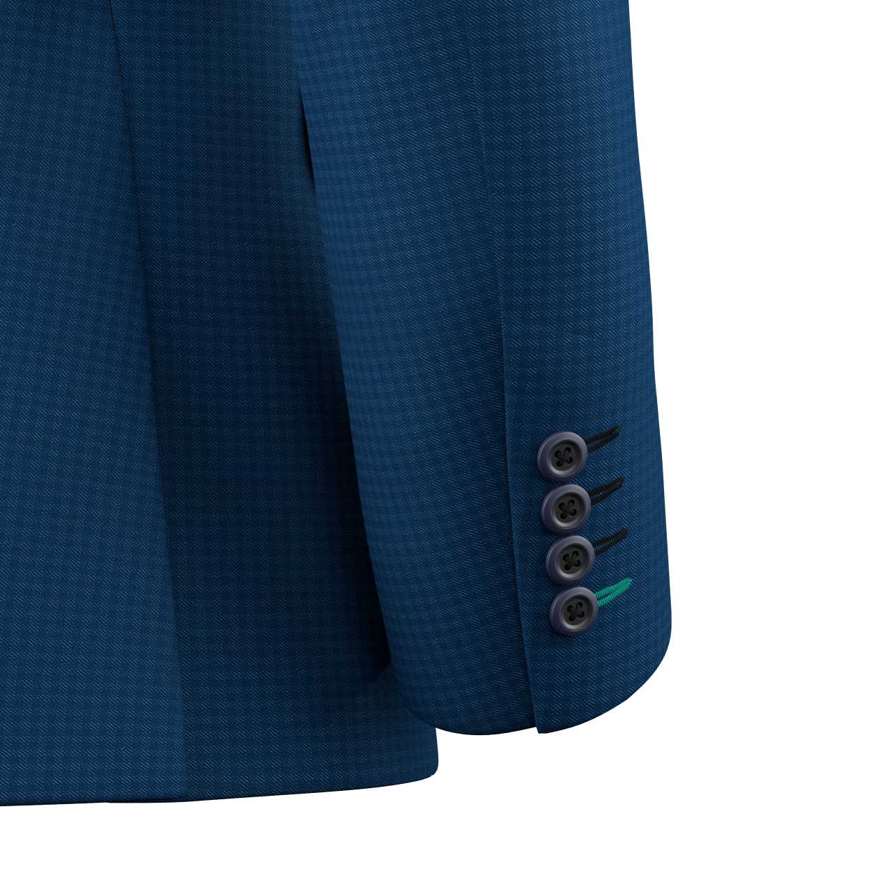 Ellis Royal Blue Microcheck Suit - SARTORO