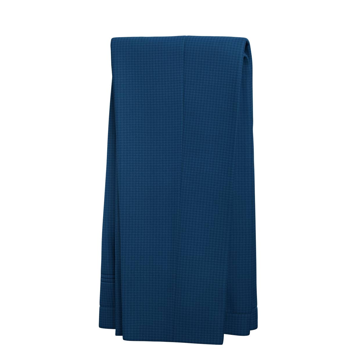 Ellis Royal Blue Microcheck Suit - SARTORO