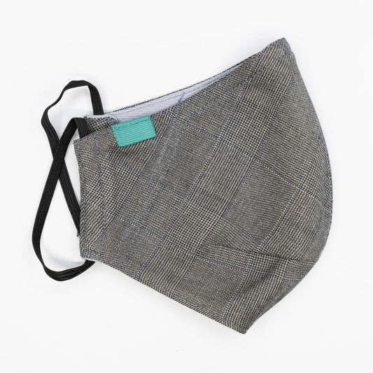 Grey Prince Of Wales Everyday Mask - SARTORO