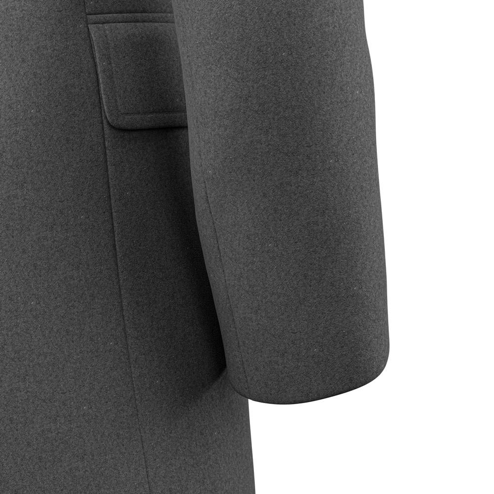 Grey Wool Coat - SARTORO