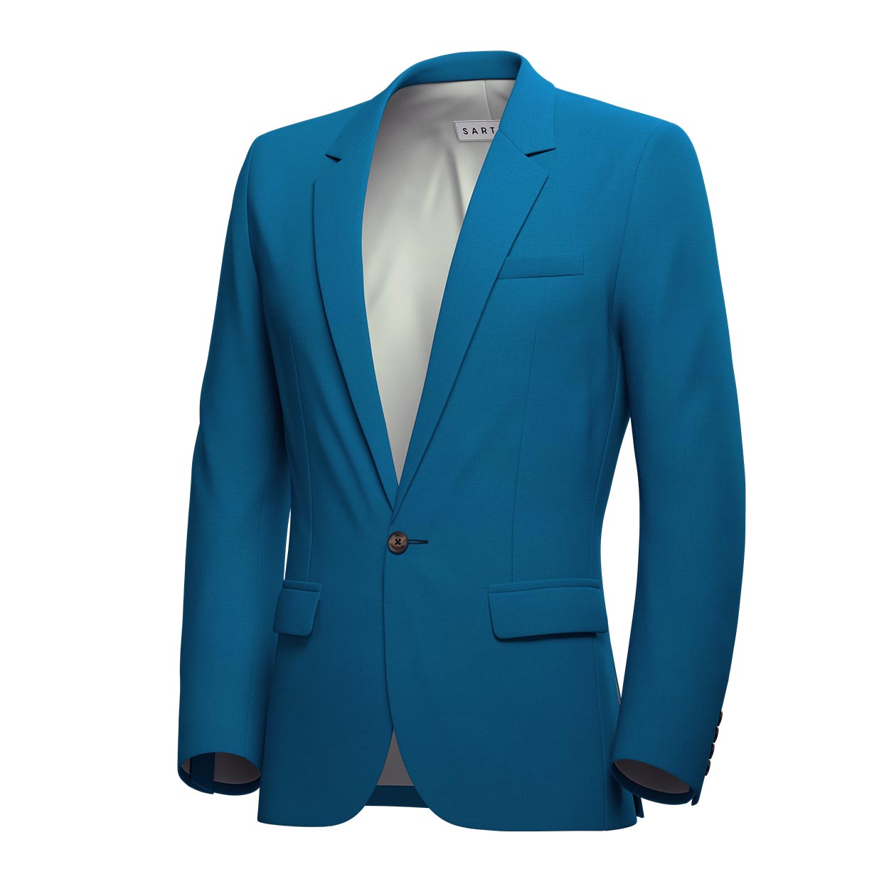 Lafayette Blue Sapphire Twill Jacket - SARTORO