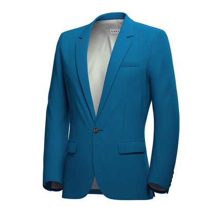 Lafayette Blue Sapphire Twill Suit - SARTORO