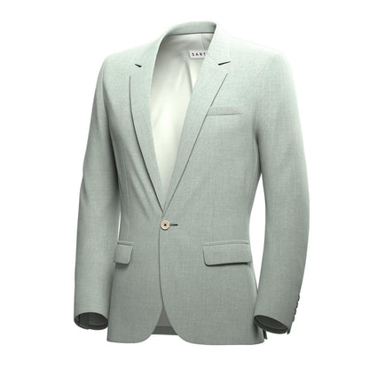 Lafayette Powder Grey Twill Jacket - SARTORO