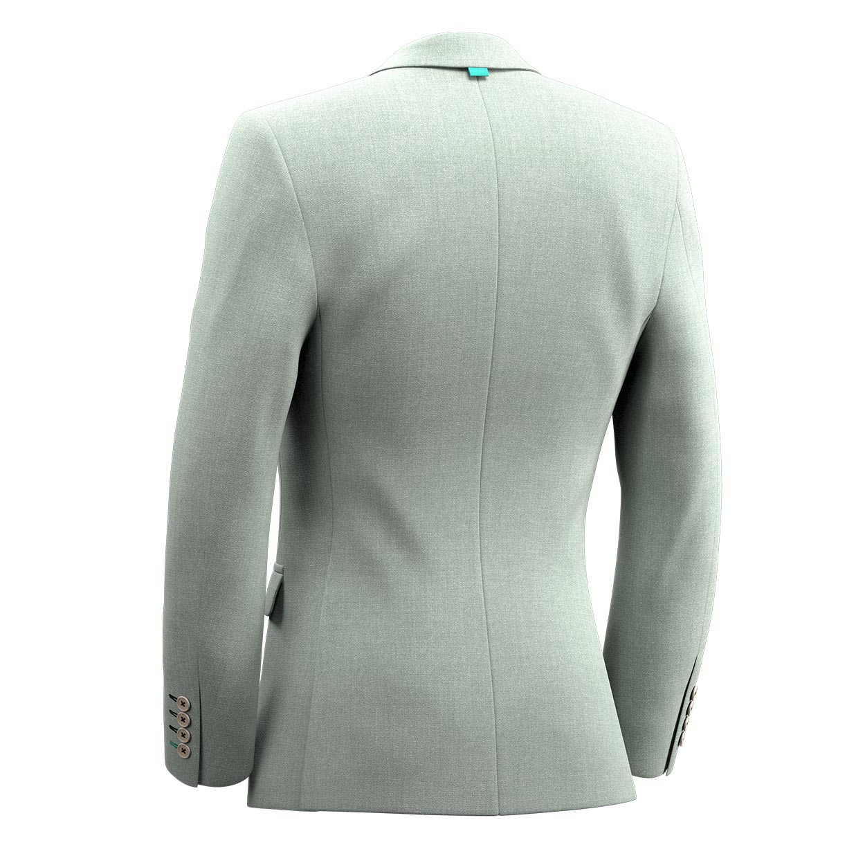 Lafayette Powder Grey Twill Suit - SARTORO