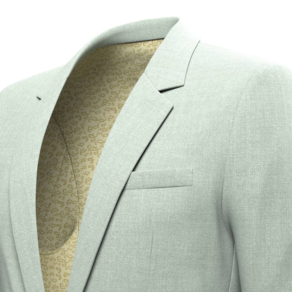 Lafayette Powder Grey Twill Suit - SARTORO