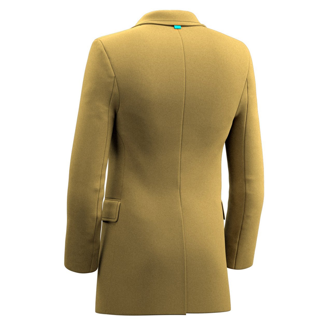 Mustard Wool Coat - SARTORO