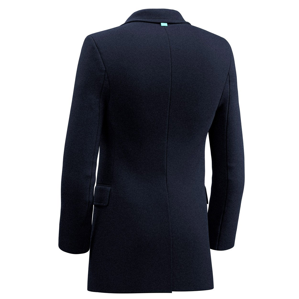 Navy Wool Coat - SARTORO