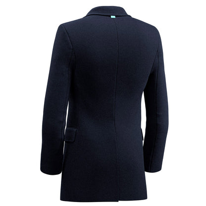 Navy Wool Coat - SARTORO