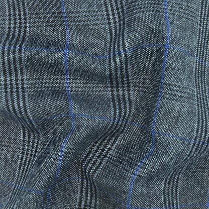 Penn Grey Prince of Wales Tweed Jacket - SARTORO