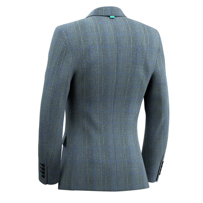 Penn Grey Prince of Wales Tweed Suit - SARTORO