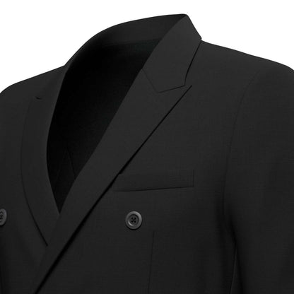 Penn Jet Black Twill Jacket - SARTORO