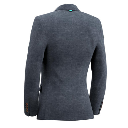 Penn Stone Blue Linen Jacket - SARTORO