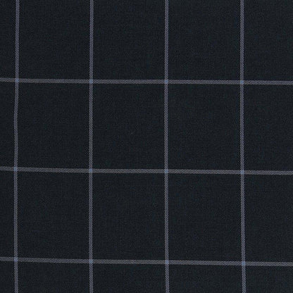 Prince Deep Navy Windowpane Jacket - SARTORO