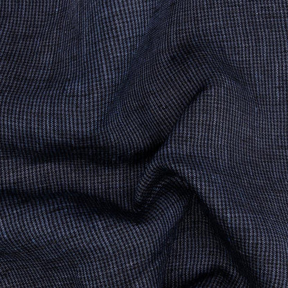 Waverly Blue Houndstooth Linen Suit - SARTORO